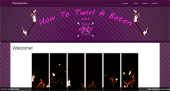 Desktop Screenshot of howtotwirlabaton.com